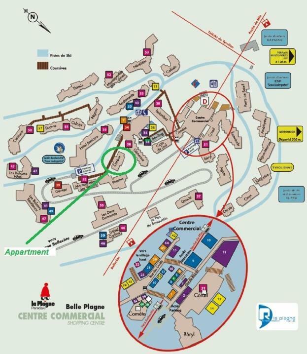 Appartamento Carene - Belle plagne - 8 personnes La Plagne Esterno foto